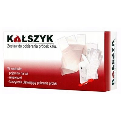 Kałszyk - zestaw do pobierania próbek kału, 1 szt.