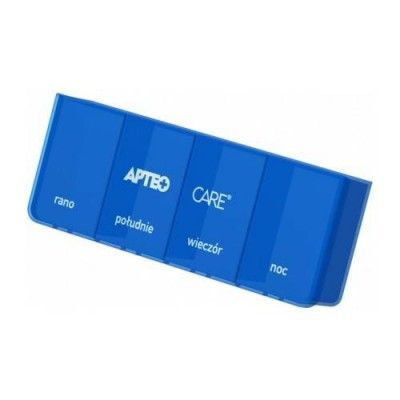 Kasetka do leków 1 dzień - 4 komory,  1 sztuka