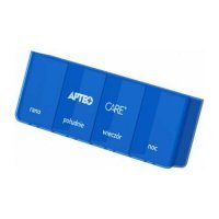 Kasetka do leków 1 dzień - 4 komory,  1 sztuka