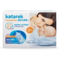 KATAREK Aspirator kataru Complete Secure+ z solą fizjologiczną (20 ampułek)