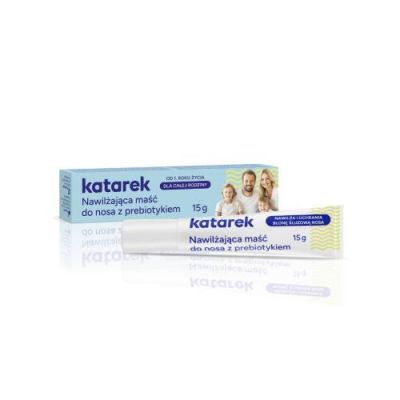 Katarek Nawilżająca maść do nosa z prebiotykiem, 15g