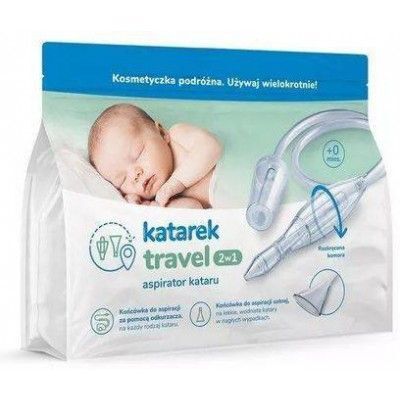 Katarek Travel 2w1 Aspirator kataru, 1 szt.