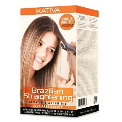 KATIVA ALISADO BRAZILIAN STRAIGHTENING zestaw do wygładzania i prostowania włosów