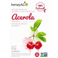KENAY ACEROLA sproszkowany ekstrakt z owoców aceroli 50g