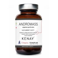 KENAY AndroMass Apigenina + Gorzki melon, 60 kaps.