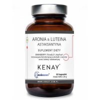 Kenay Aronia &amp; Luteina Astaksantyna, 60 kaps.
