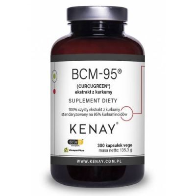 KENAY BCM-95 Ekstrakt z kurkumy, 300 kaps.