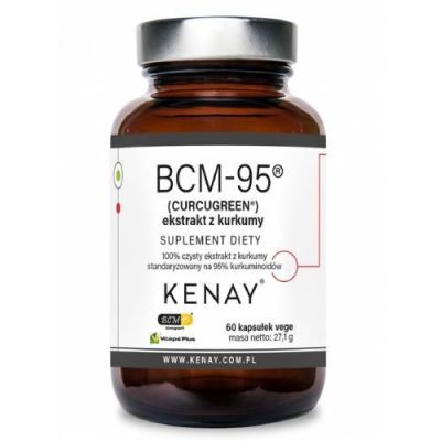 KENAY BCM-95 Ekstrakt z kurkumy 60 kapsułek