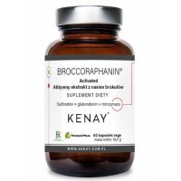 Kenay Broccoraphanin Activated aktywny ekstrakt z nasion brokułów, 60 kaps.