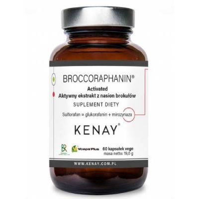 KENAY Bromelaina Bromelami Retard, 60 kapsułek