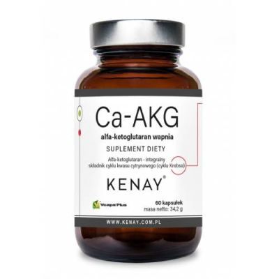 Kenay Ca-AKG alfa-ketoglutaran wapnia, 60 kaps.
