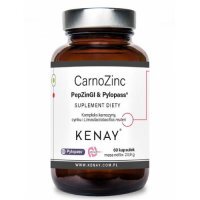 Kenay CarnoZinc PepZinGI &amp; Pylopass, 60 kaps.