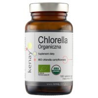 KENAY Chlorella organiczna 500 mg 180 tabletek