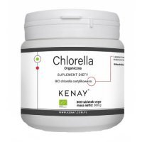 KENAY Chlorella Organiczna, 600 tabl.