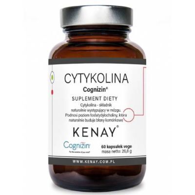 Kenay Cytykolina Cognizin, 60 kaps.