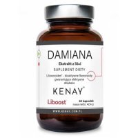 Kenay Damiana Ekstrakt z liści, 60 kaps.
