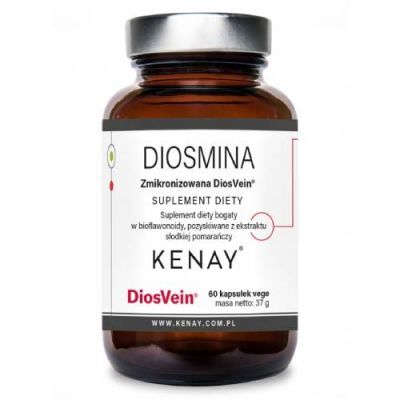 KENAY Diosmina zmikronizowana DiosVein, 60 kapsułek