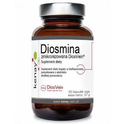 KENAY Diosmina zmikronizowana DiosVein, 60 kapsułek