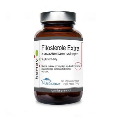 KENAY Fitosterole Extra z dodatkiem steroli roślinnych 60 kapsułek