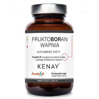 Kenay Fruktoboran wapnia FruiteX-B, 60 kaps.