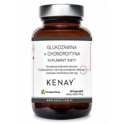 Kenay Glukozamina + Chondroityna, 60 kaps.