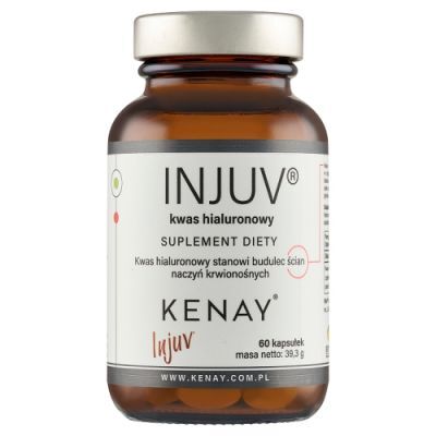 KENAY Injuv - kwas hialuronowy, 60 kaps.