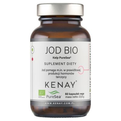 KENAY Jod BIO Kelp PureSea, 60 kaps.