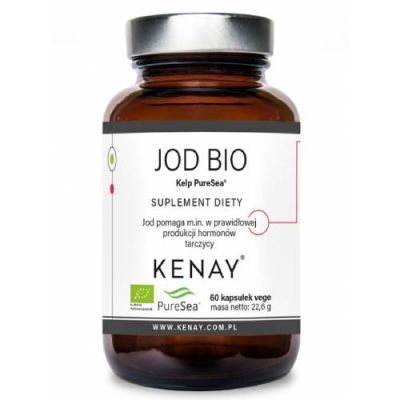 KENAY Jod BIO Kelp PureSea, 60 kaps.