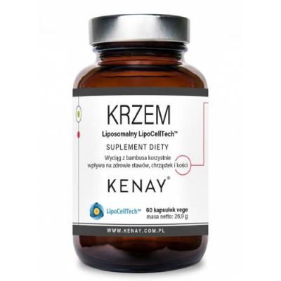 Kenay Krzem liposomalny LipoCellTech, 60 kaps.