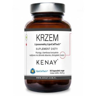 Kenay Krzem liposomalny LipoCellTech, 60 kaps.