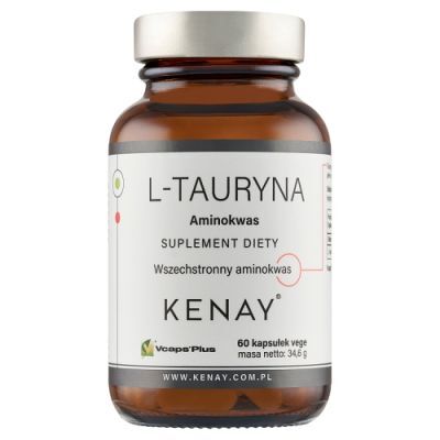 KENAY L-Tauryna Aminokwas 60 kapsułek