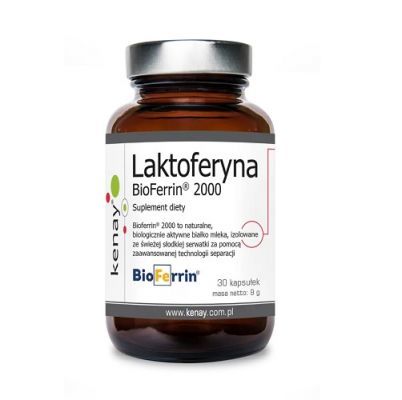 KENAY Laktoferyna BioFerrin 2000 30 kapsułek