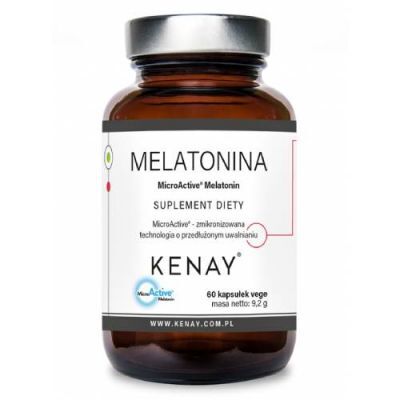 KENAY Melatonina MicroActive Melatonin 60 kapsułek