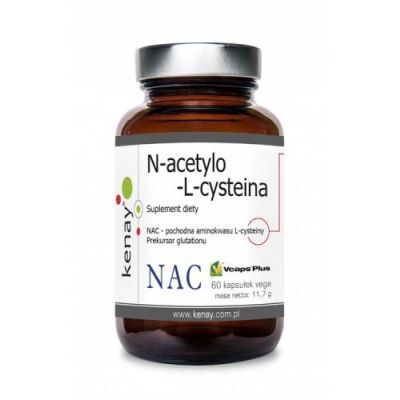 KENAY NAC N-Acetylo-L-Cysteina, 60 kapsułek