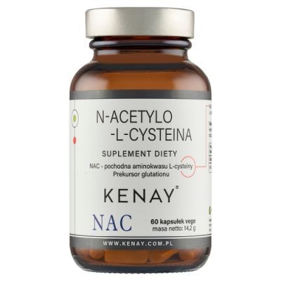 KENAY NAC N-Acetylo-L-Cysteina, 60 kapsułek