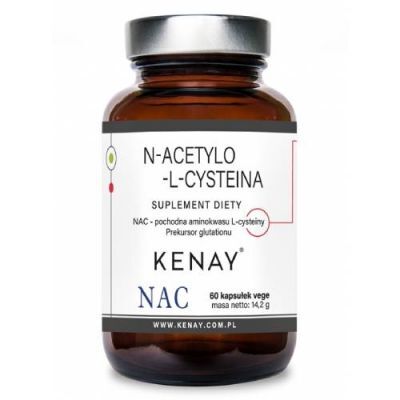KENAY NAC N-Acetylo-L-Cysteina, 60 kapsułek