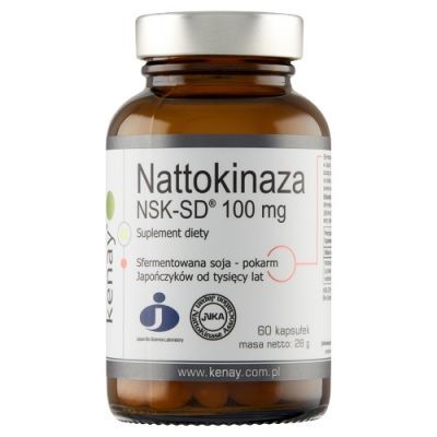 KENAY NATTOKINAZA 100 mg NSK-SD 60 kapsułek