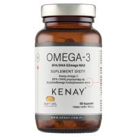 KENAY Omega-3 EPA/DHA EZmega MAX, 60 kaps.