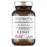 KENAY Postbiotyk Lactobacillus plantarum L-137, 60 kaps.