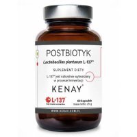 KENAY Postbiotyk Lactobacillus plantarum L-137, 60 kaps.