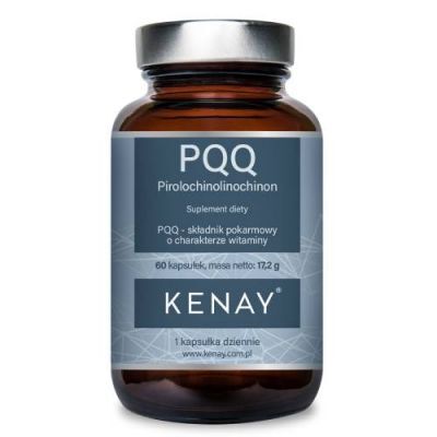 KENAY PQQ Pirolochinolinochinon 20 mg, 60 kaps.