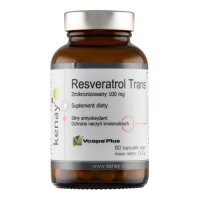KENAY Resveratrol Trans 100 mg 60 kapsułek