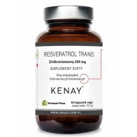KENAY Resveratrol Trans, 60 kaps.