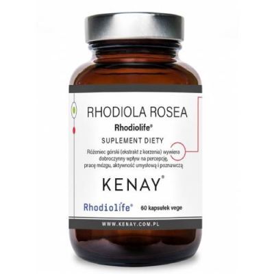KENAY Rhodiola Rosea, 60 kaps.