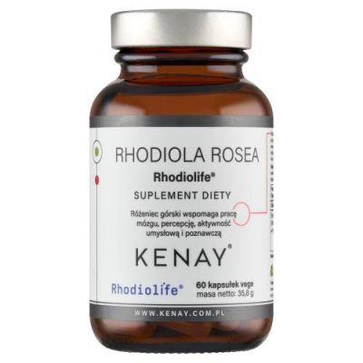 KENAY Rhodiola Rosea, 60 kaps.