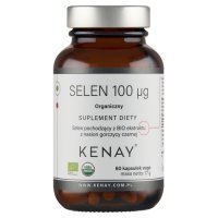 Kenay Selen 100 mcg Organiczny, 60 kaps.