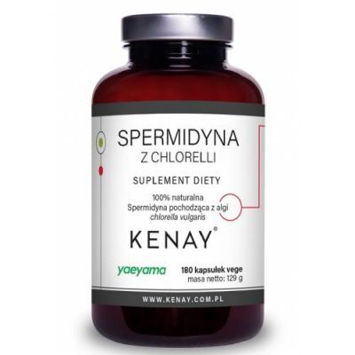 Kenay Spermidyna z Chlorelli, 180 kaps.