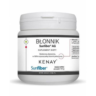 Kenay Sunfiber Błonnik pokarmowy rozpuszczalny, 140 g