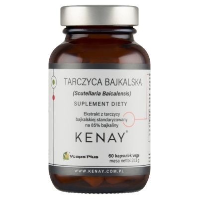 KENAY Tarczyca Bajkalska, 60 kaps.