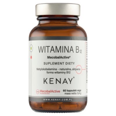 KENAY Witamina B12 MecobalActive, 60kaps.